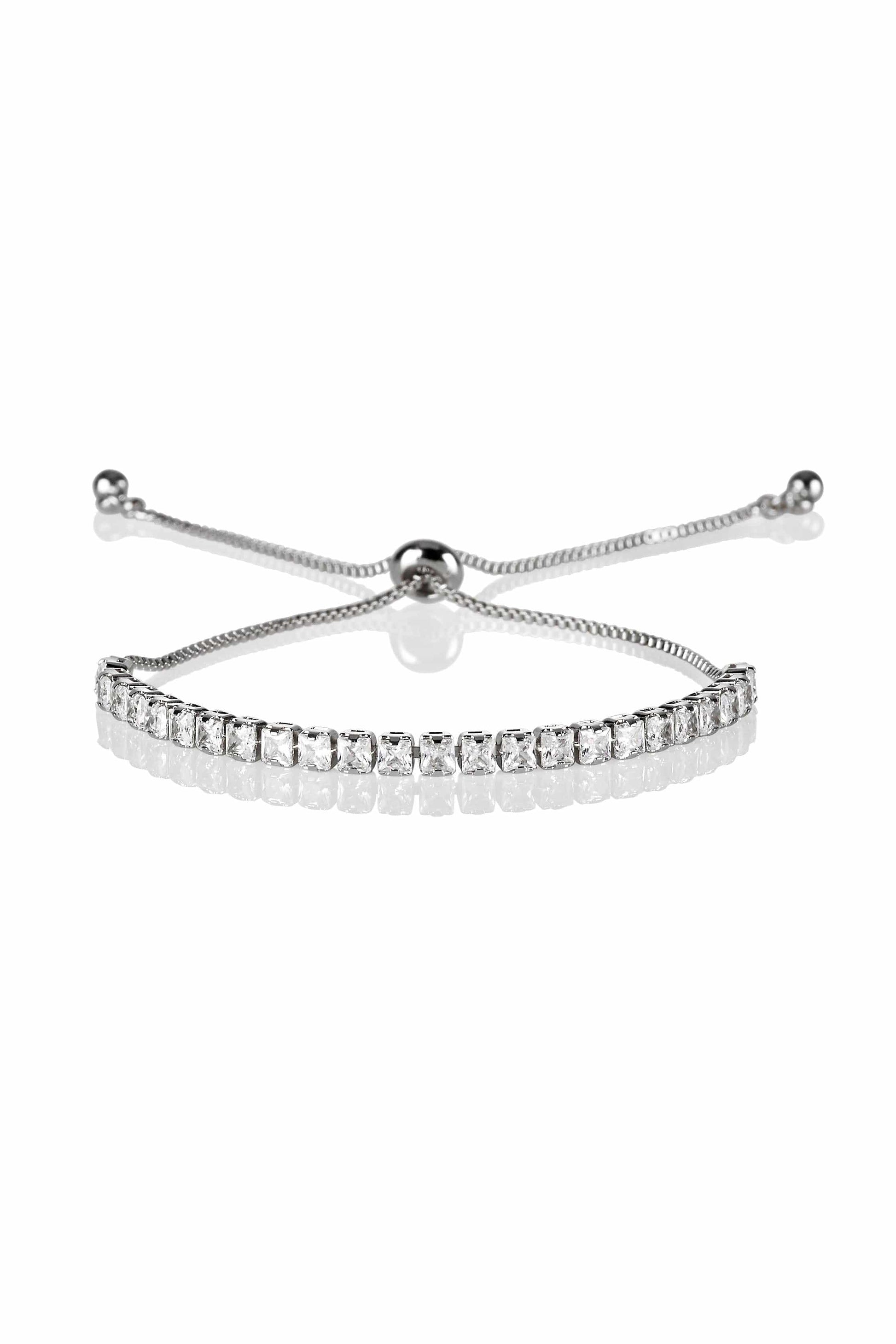 Adjustable Dainty Slider Bracelet for Women - namana.london