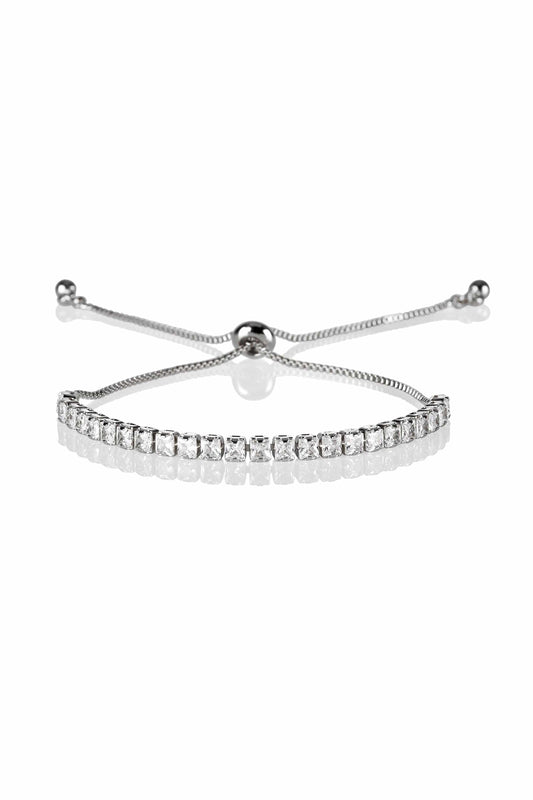 Adjustable Dainty Slider Bracelet for Women - namana.london