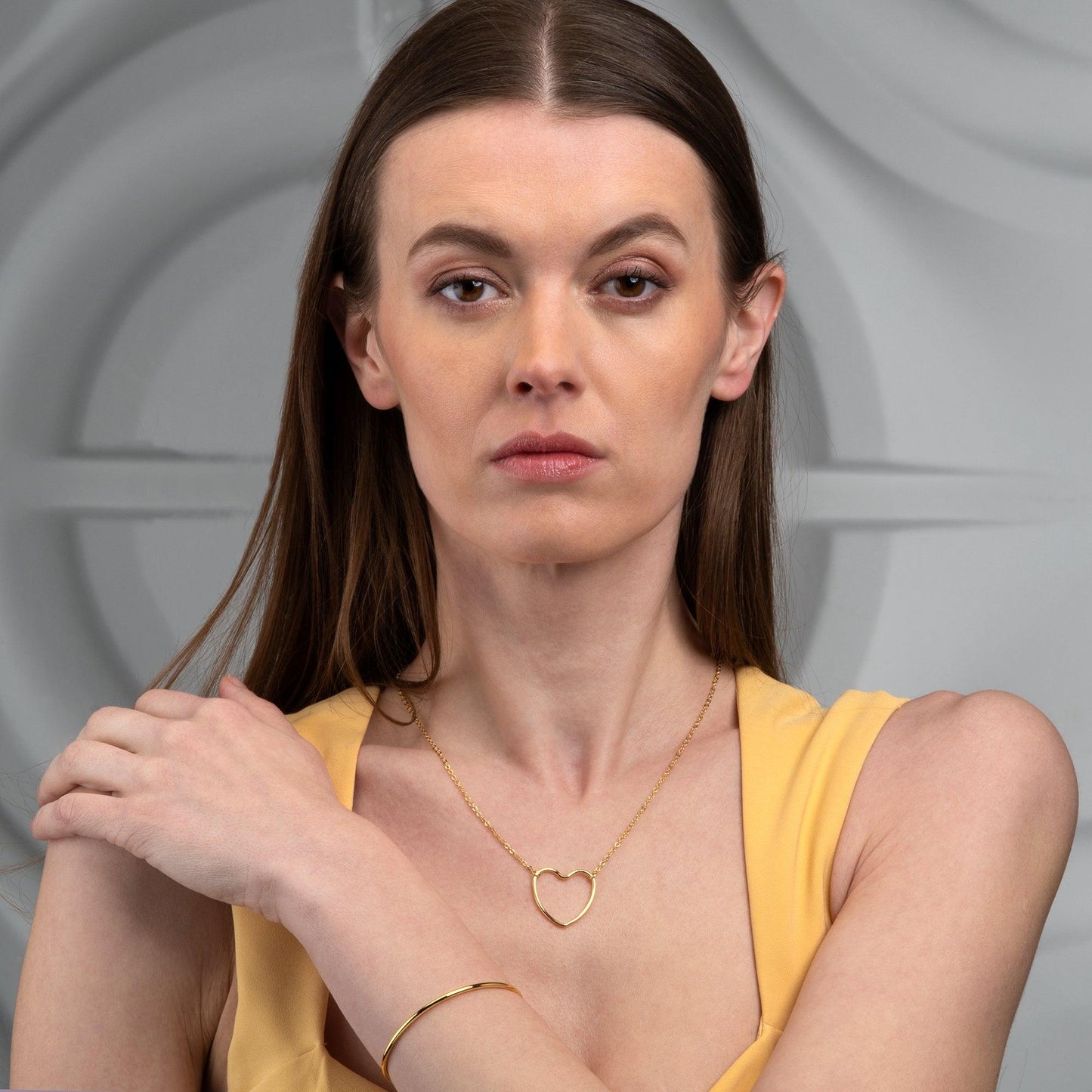 Adjustable Dainty Gold Bangle Bracelet for Women - namana.london