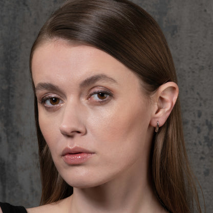 Small Silver Teardrop Earrings for Women and Teen Girls