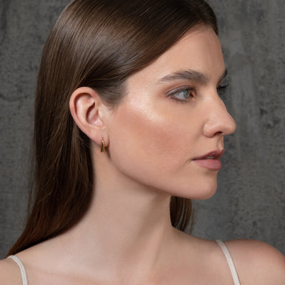 Small Gold Teardrop Earrings for Women and Teen Girls