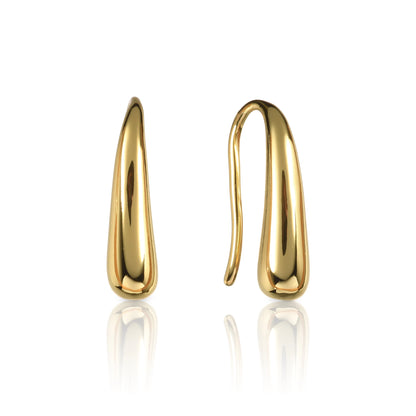 Small Gold Teardrop Earrings for Women and Teen Girls