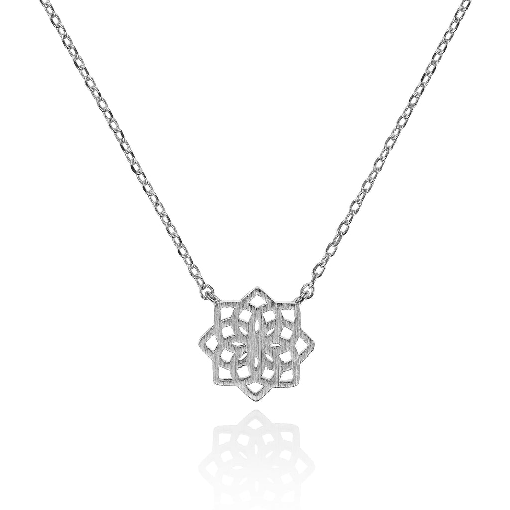 Mandala Pendant Necklace for Women