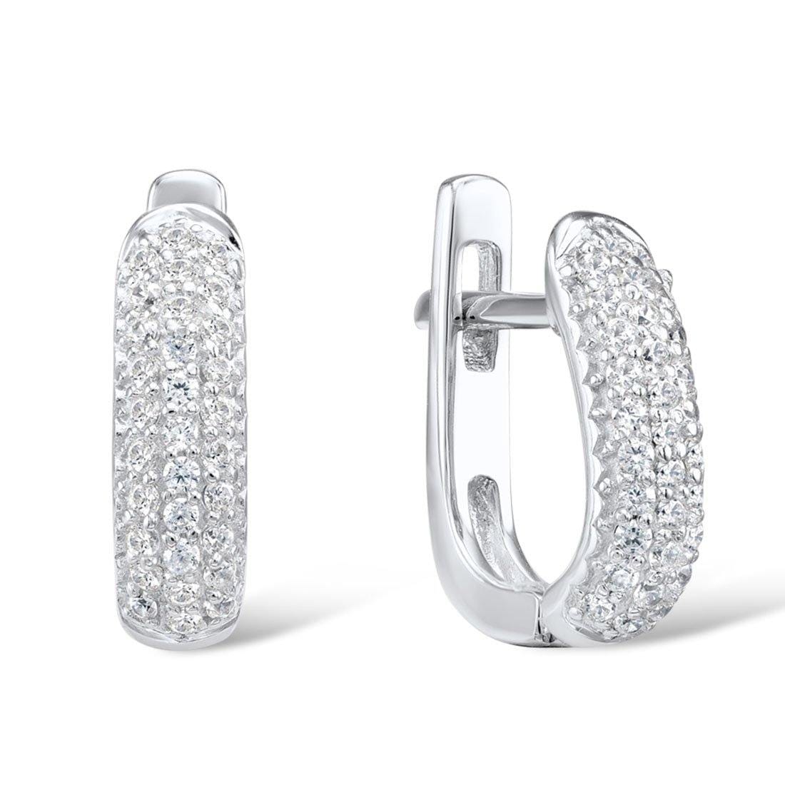 Sterling Silver Micro Silver Huggie Hoop Earrings for Women - namana.london
