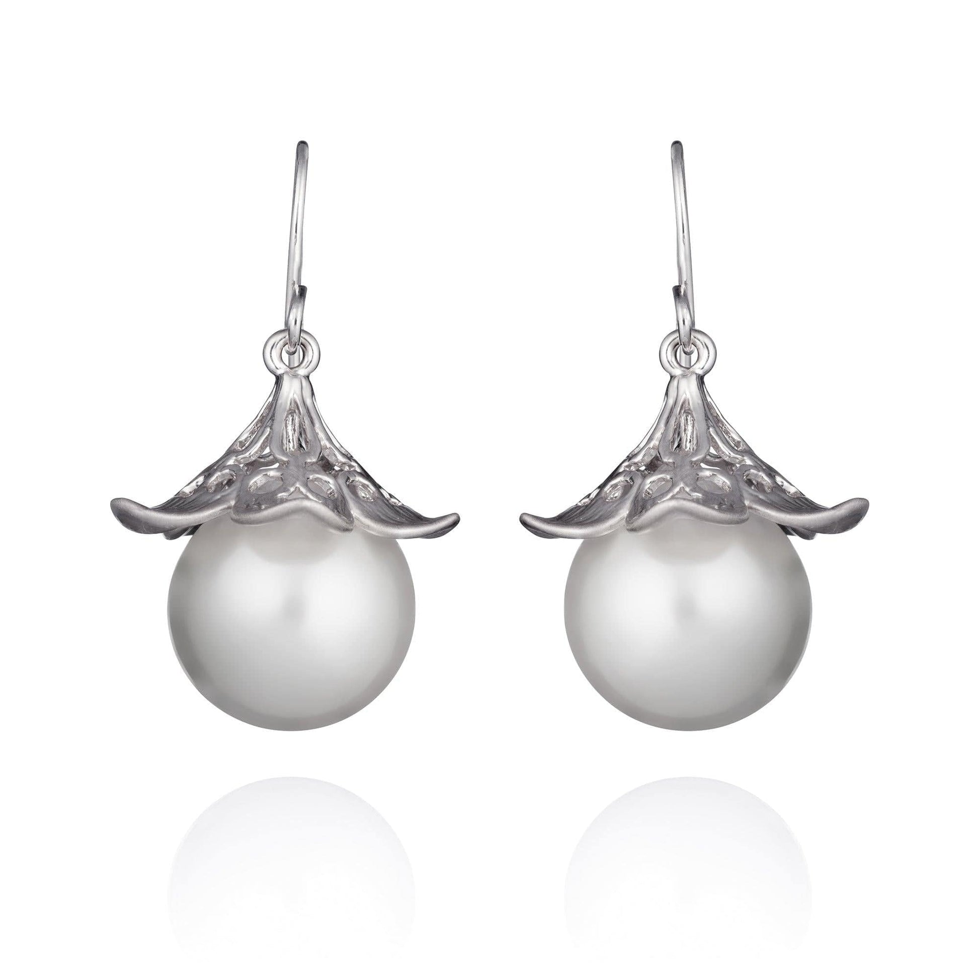 Large Pearl Drop Earrings for Women - namana.london