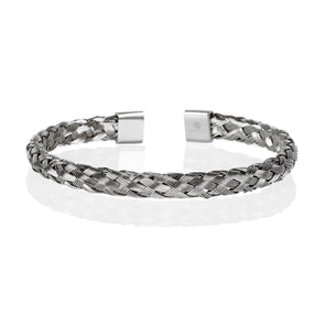 Stainless Steel Cuff Bracelet for Men - namana.london