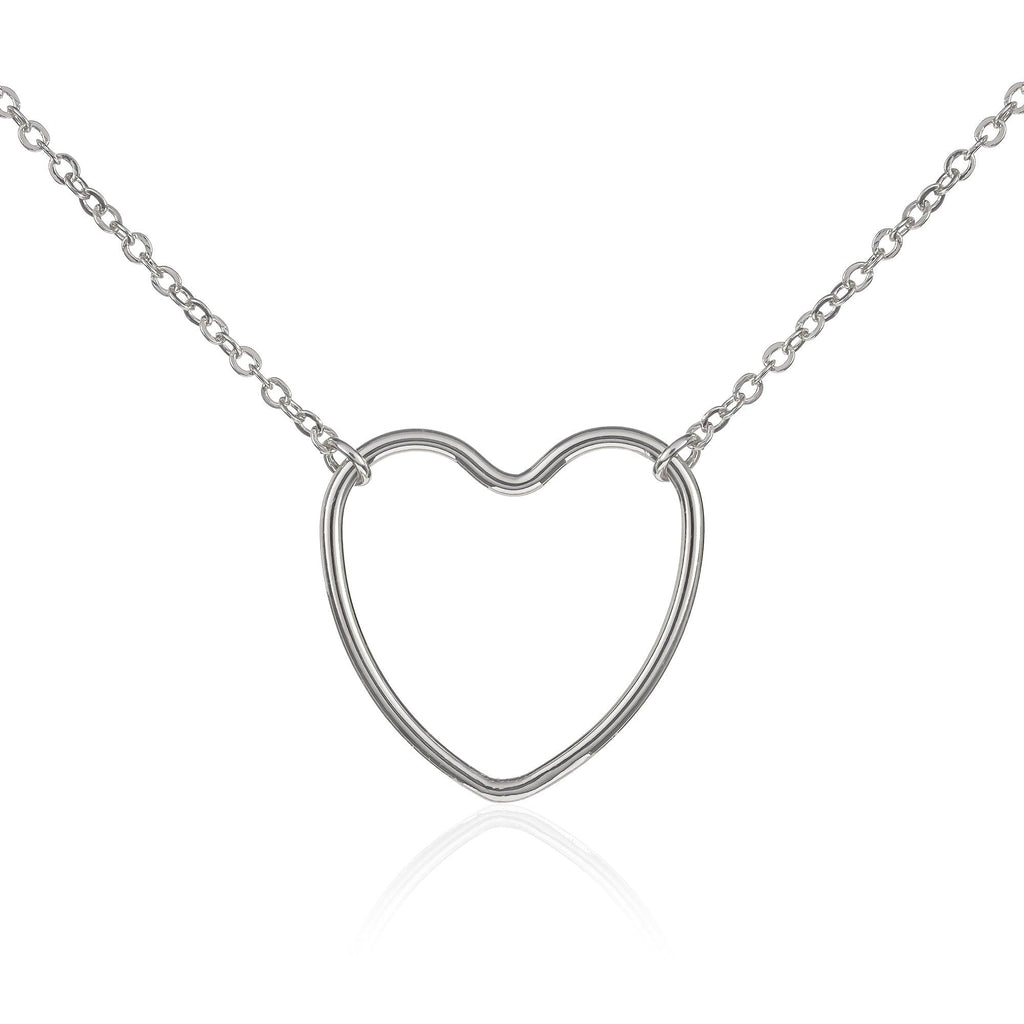 Dainty Heart Pendant Necklace for Women - namana.london