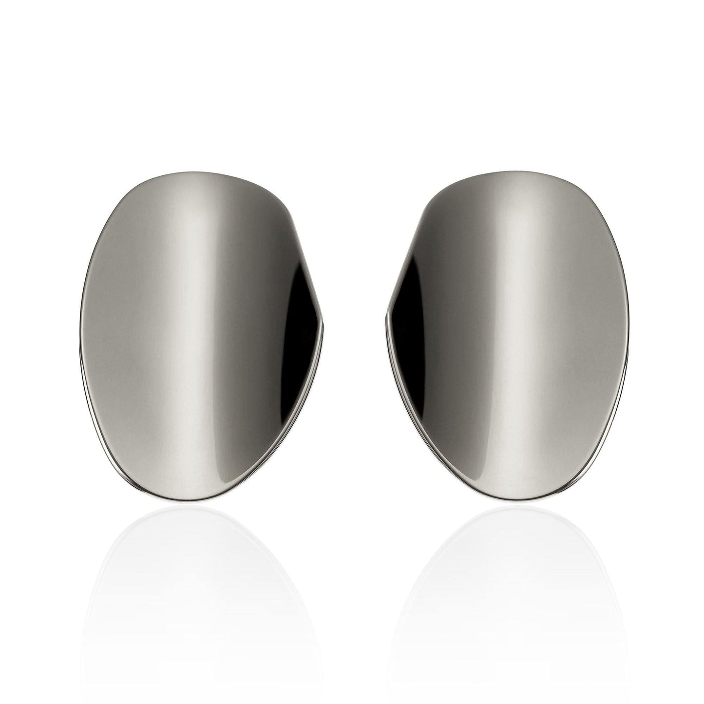Large Mirror Statement Earrings for Women - namana.london
