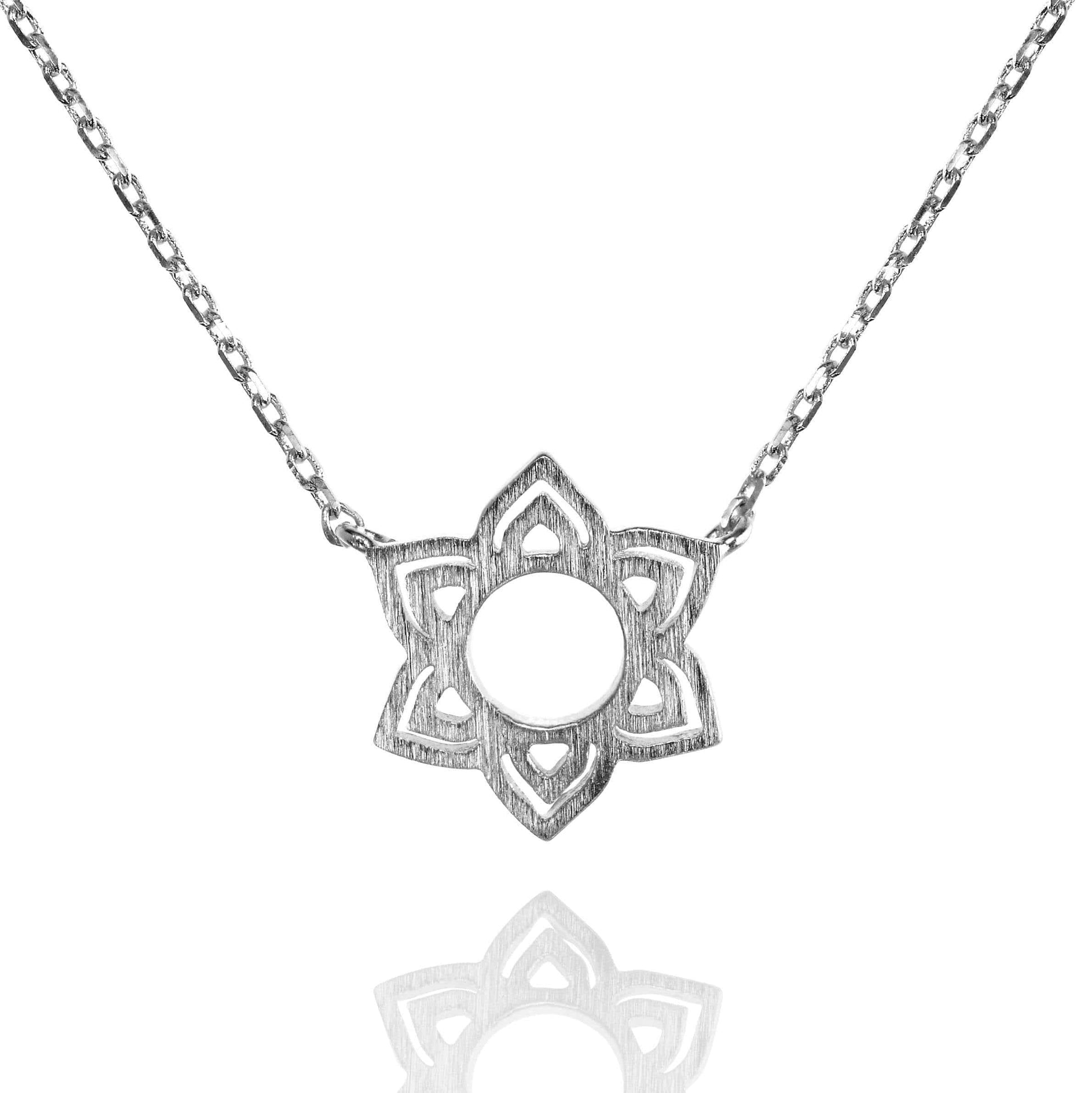Shatkona Yantra Pendant Necklace - namana.london