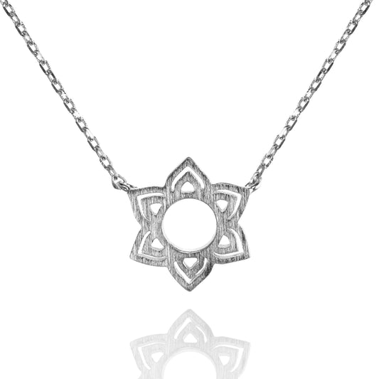 Shatkona Yantra Pendant Necklace - namana.london