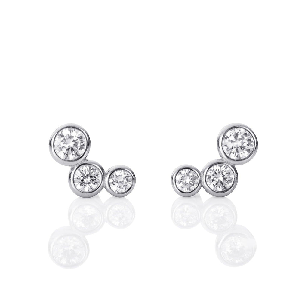925 Sterling Silver Ear Climber Earrings for Women - namana.london