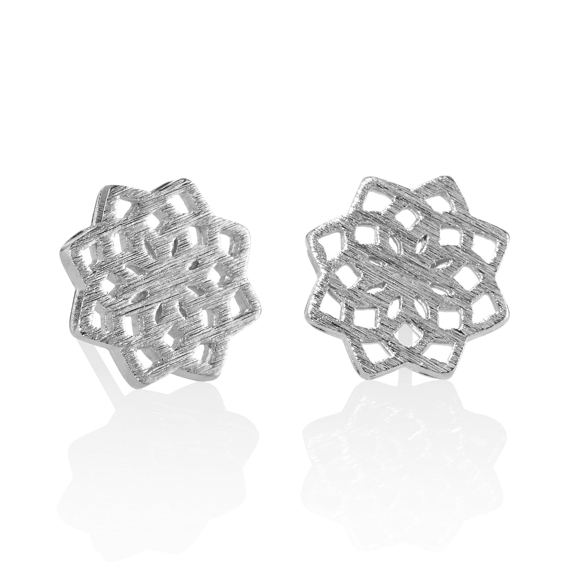 Mandala Stud Earrings for Women - namana.london