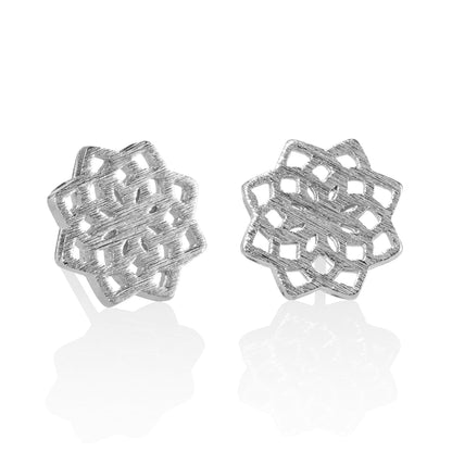 Mandala Stud Earrings for Women - namana.london