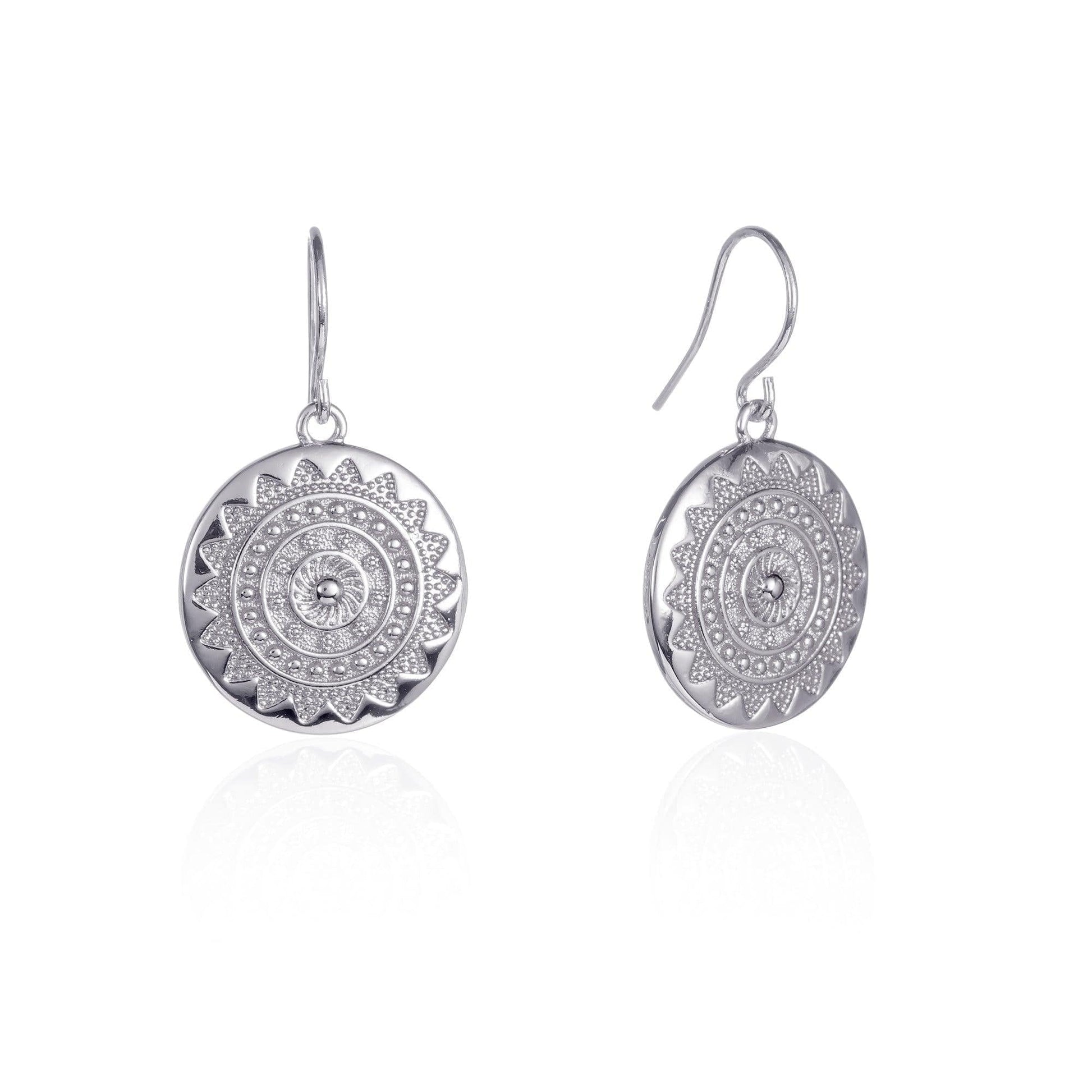 Mandala Dangle Earrings for Women - namana.london