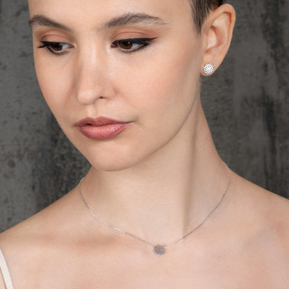 Mandala Stud Earrings for Women - namana.london