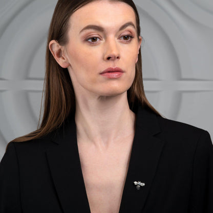 Cute Bumble Bee Brooch for Women - namana.london