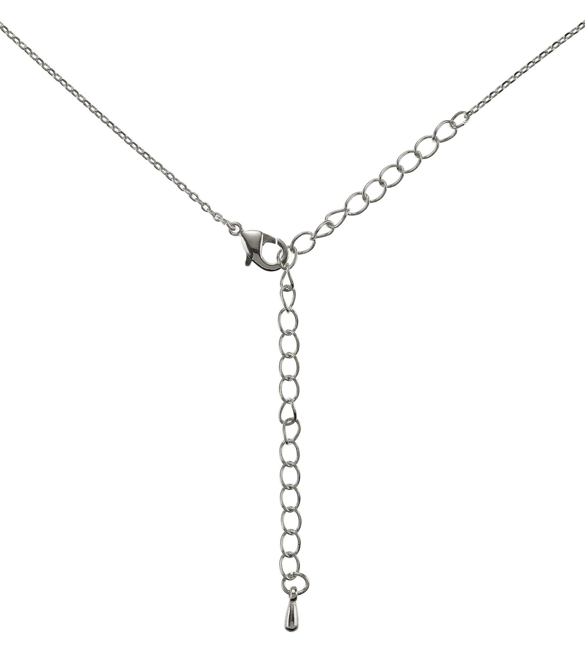 Butterfly Pendant Necklace with Brushed Finish - namana.london