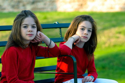 Rose Gold Bracelet for Kids with Metal Beads on Adjustable Black Cord - namana.london
