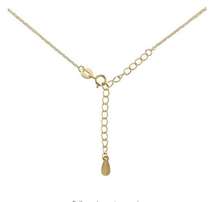 Gold Infinity Necklace for Women with Cubic Zirconia - namana.london