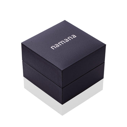 Cross Cuff Bracelet with Cubic Zirconia - namana.london