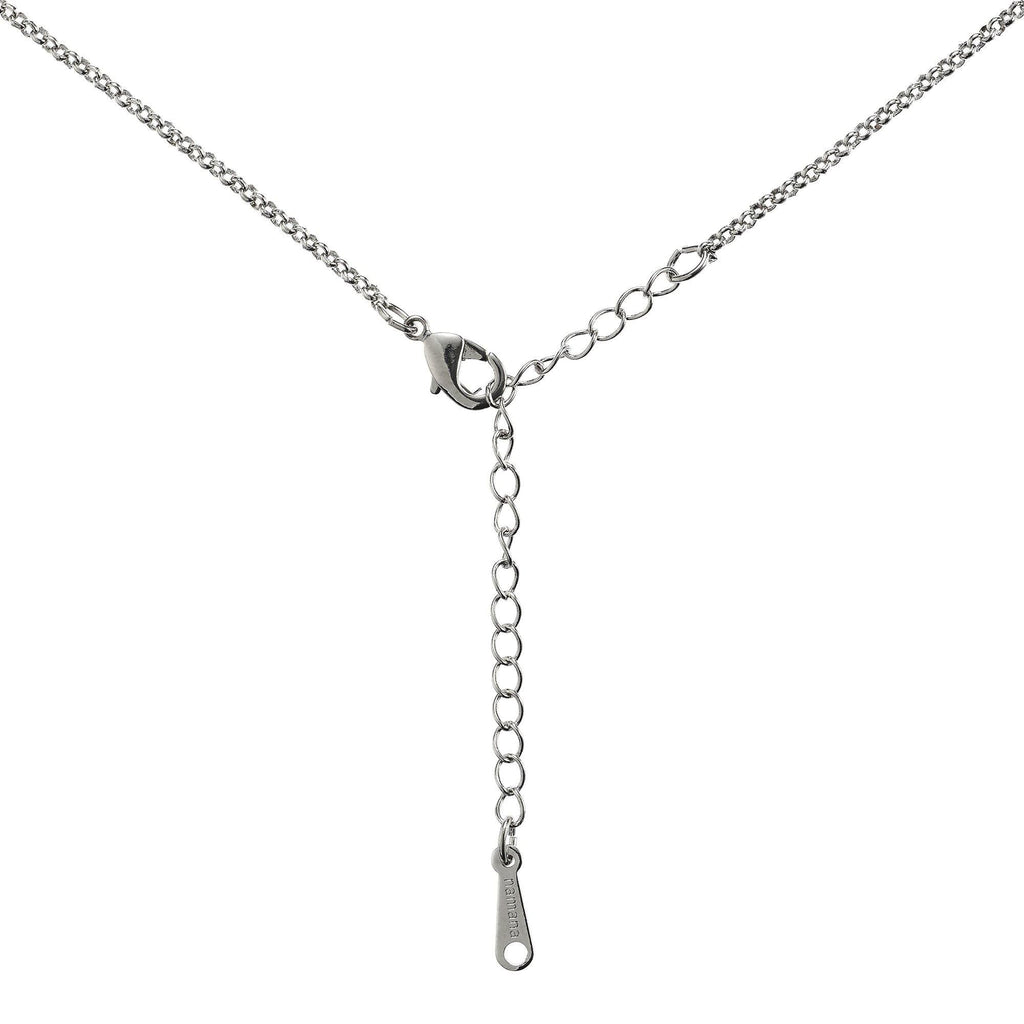 Triangle Blue Pendant Necklace for Women - namana.london